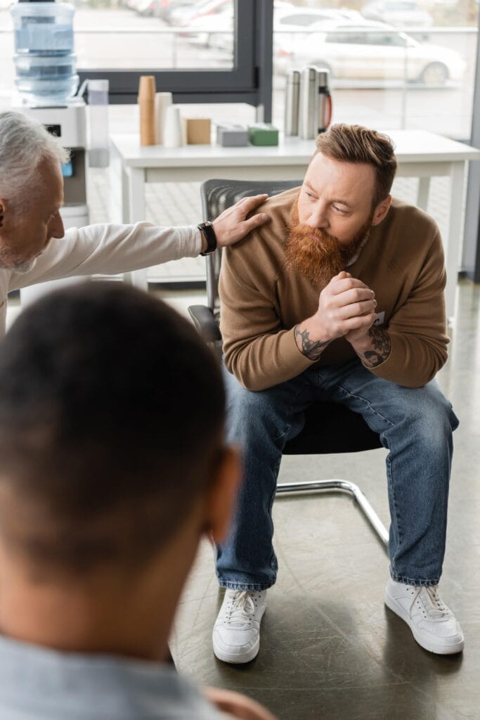 Man stopping the progressive disease of alcoholism by attending Sanctuary Treatment Center in Los Angeles, California